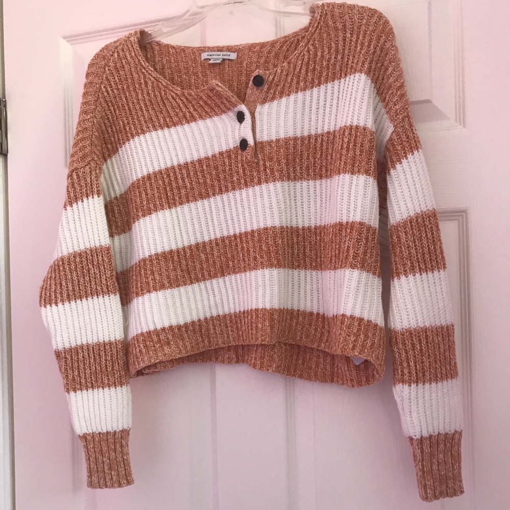American Eagle Cropped Sweater